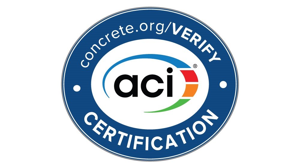 American Concrete Institute Certification