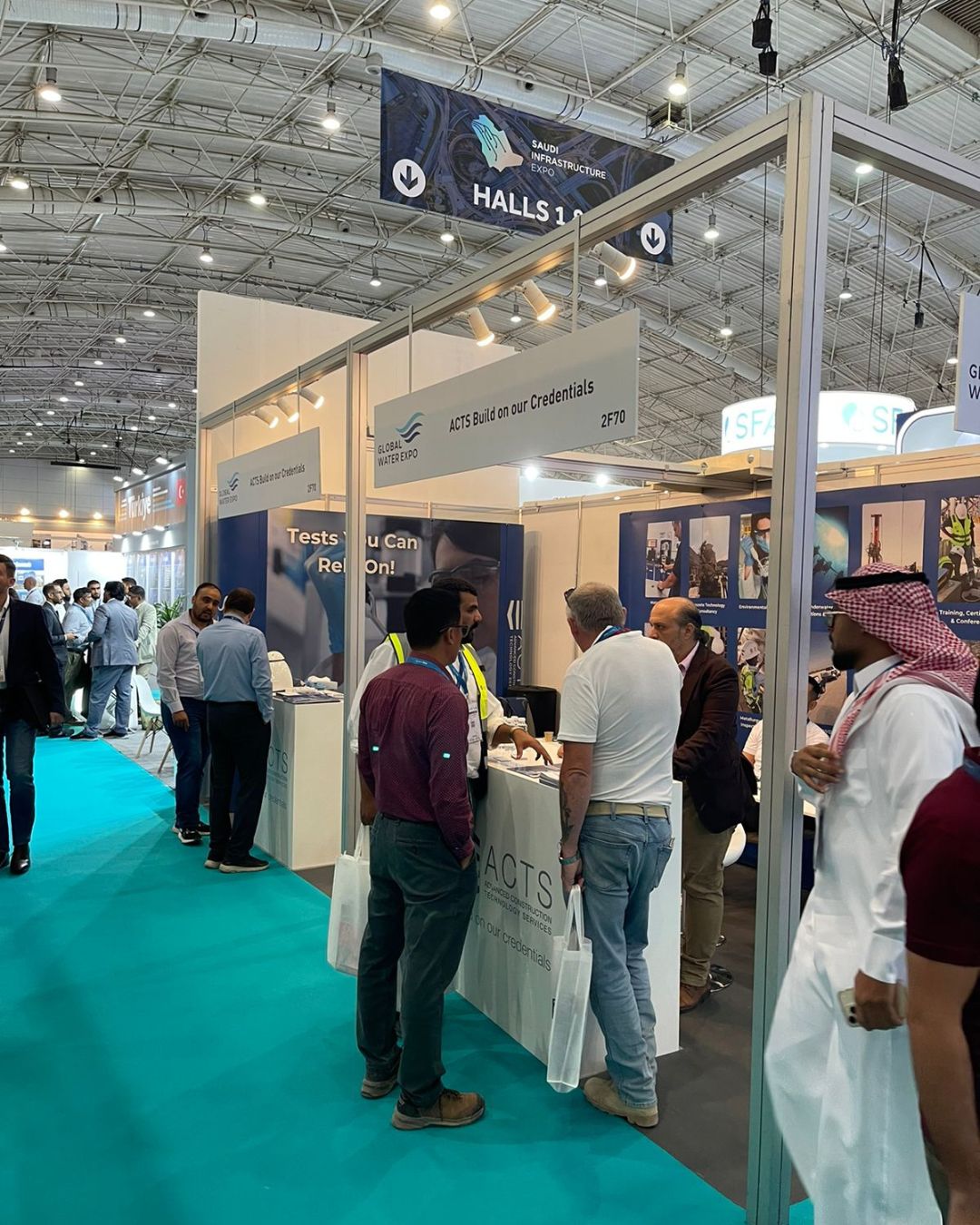 Infrastructure and global water exhibition