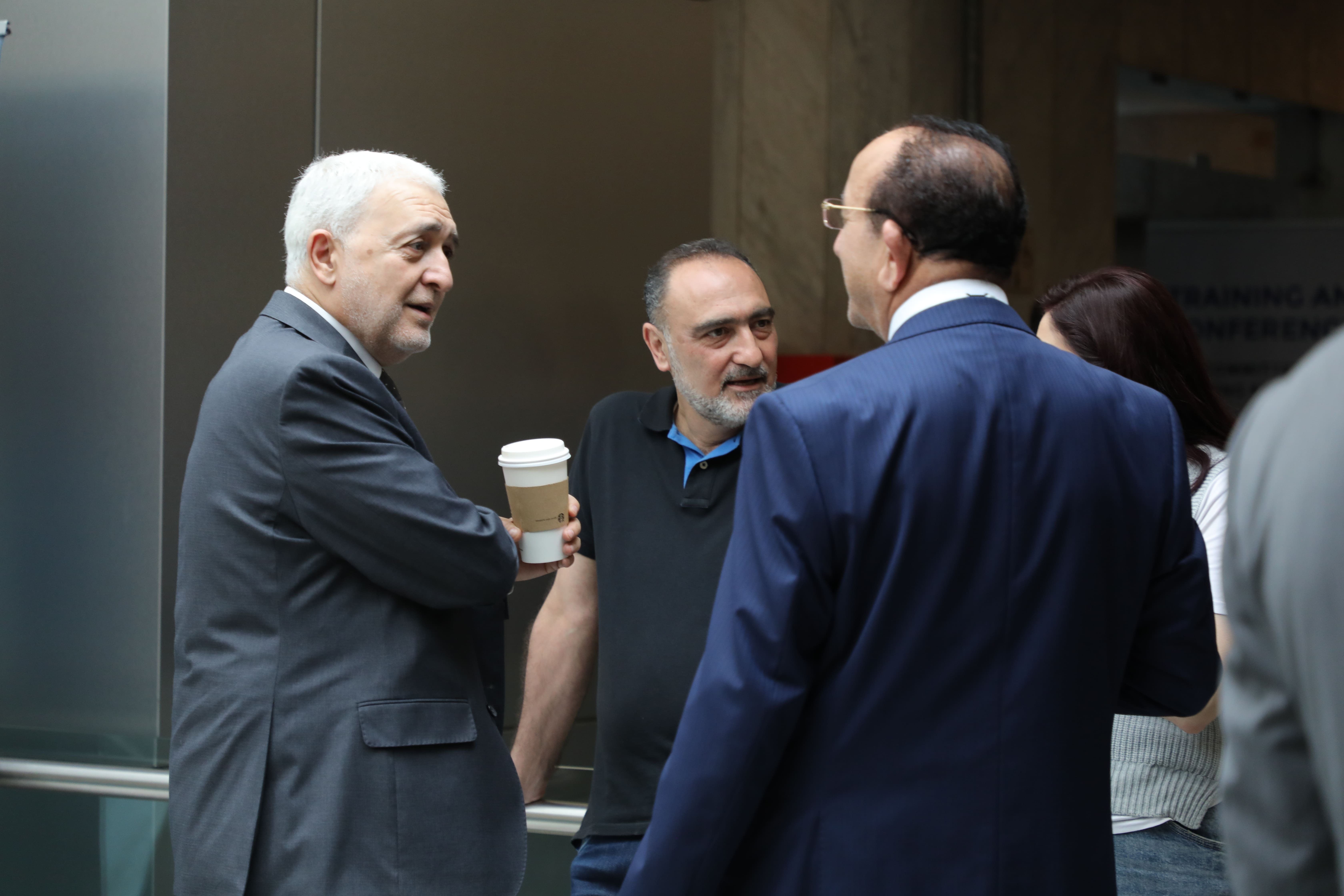 Future Concrete Construction conference - networking