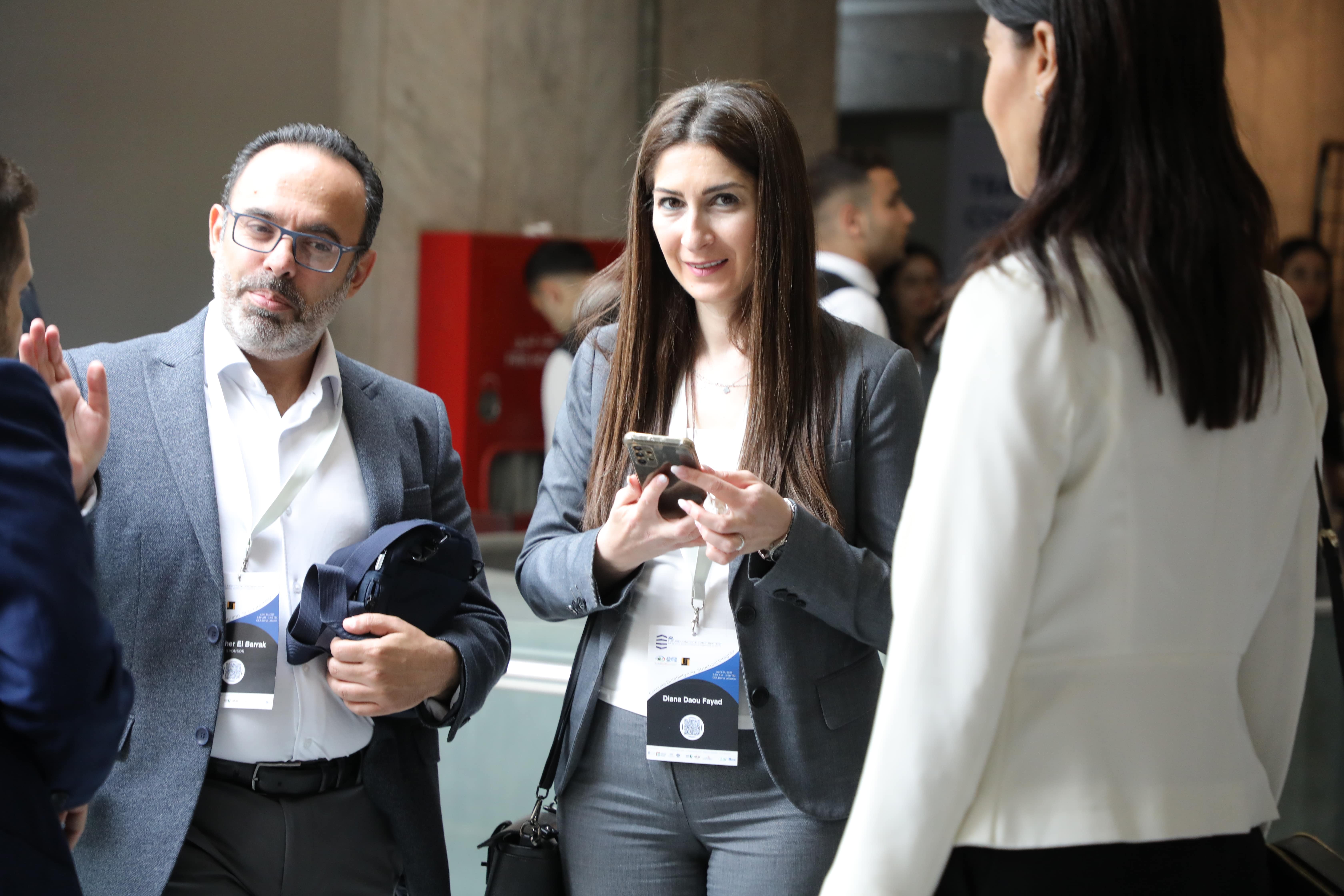 Future Concrete Construction conference - networking