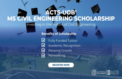 Supporting the Future of Civil Engineering: Apply for the ACTS–UOB MS Scholarship