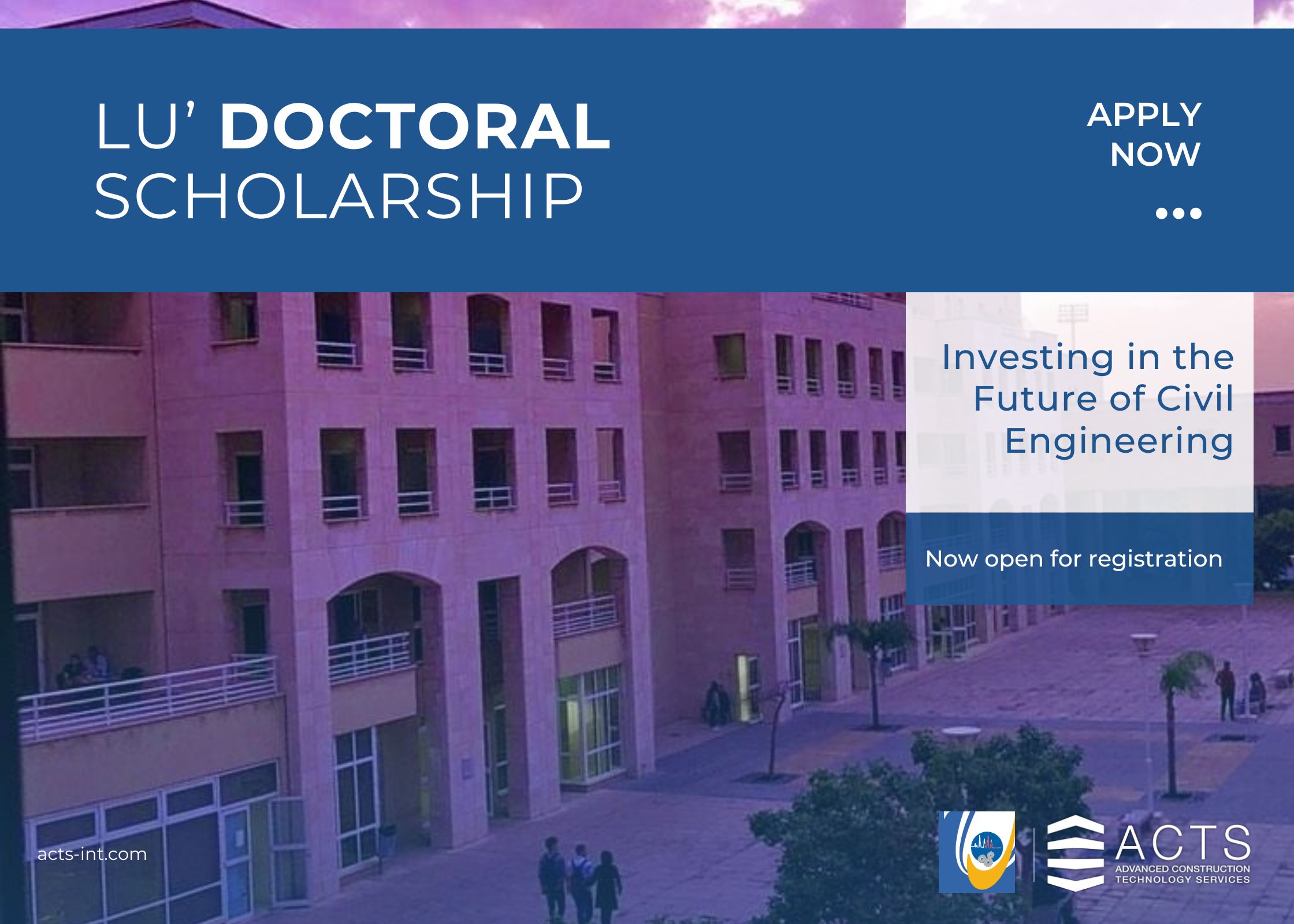 ACTS Doctoral Scholarship 2025–2026: Empowering Innovation Through Research