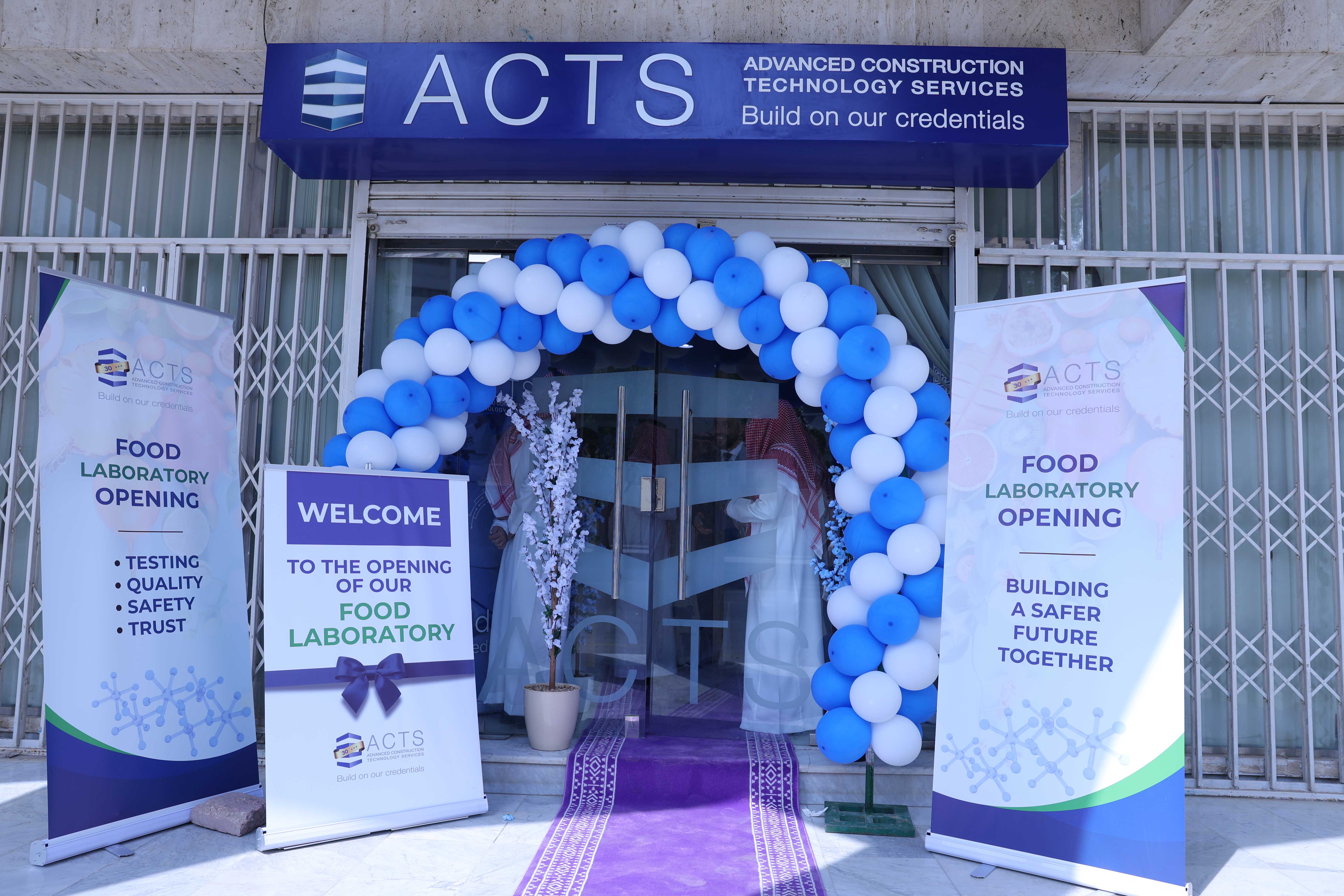 ACTS Launches New Smart Food Testing Laboratory in Riyadh, Saudi Arabia